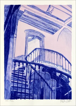 Lithograph Schelde - Viel Glück