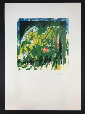 Screenprint Schifano - Declino