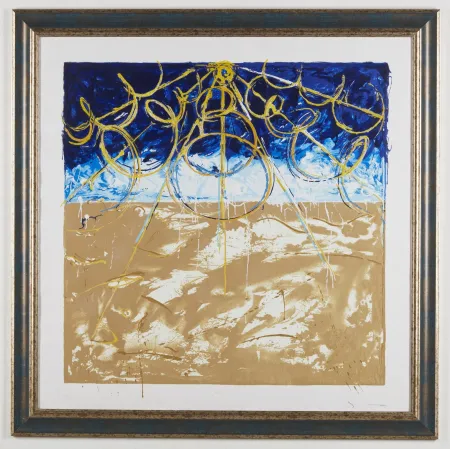 Screenprint Schifano - Deserto