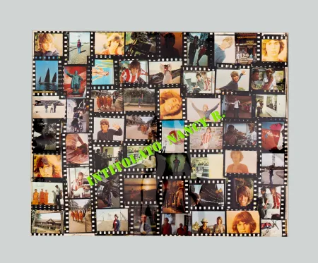 Lithograph Schifano - Intitolato a Nancy R.