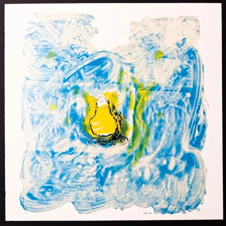 Lithograph Schifano - Mario Schifano (1934–1998) - In luce - Lithograph with screen printing on paper - 1988