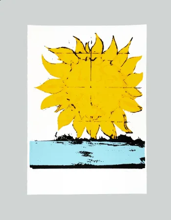 Screenprint Schifano - O sole mio