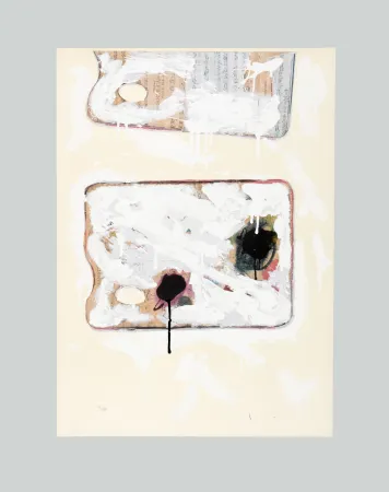 Screenprint Schifano - Tavolozza