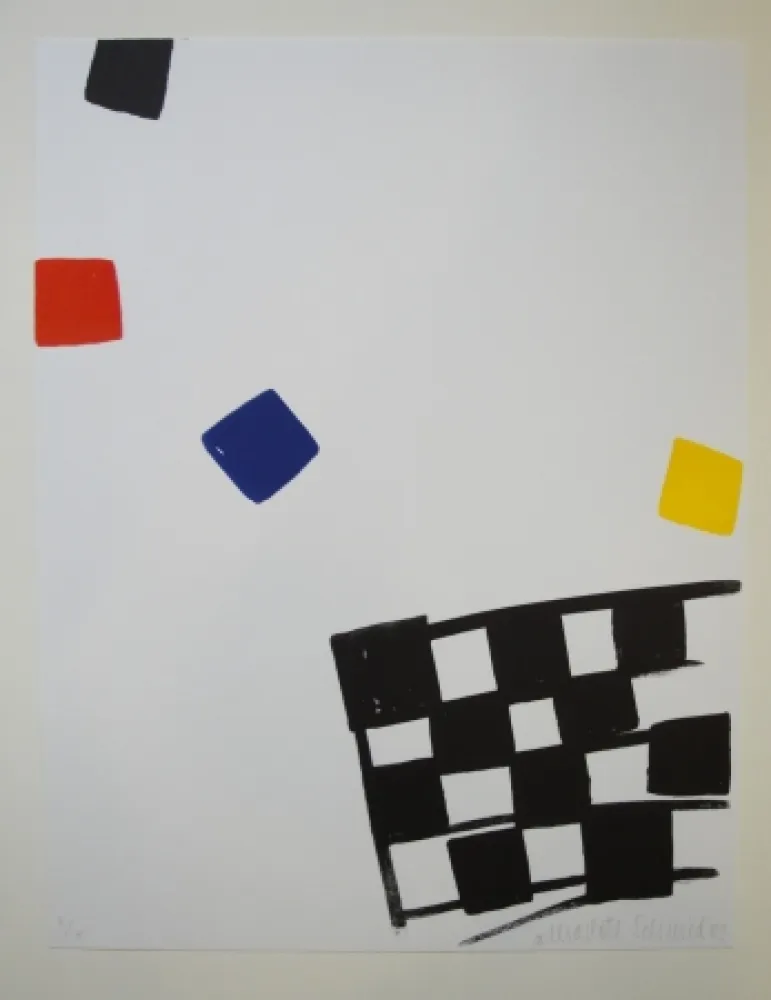 Lithograph Schmid - Bali