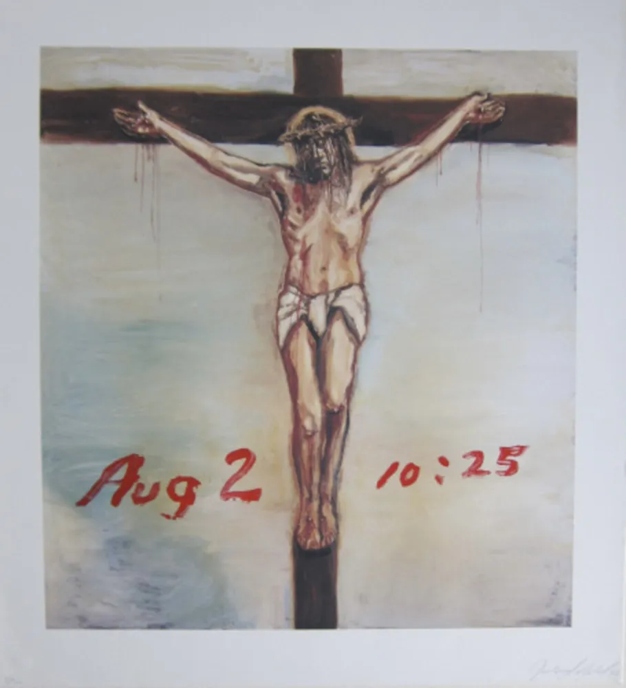 Lithograph Schnabel - Per non dimenticare