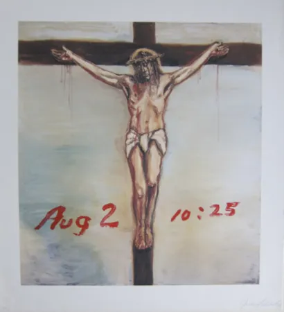 Lithograph Schnabel - Per non dimenticare