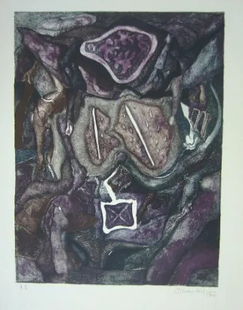 Lithograph Schoendorff - Sans titre