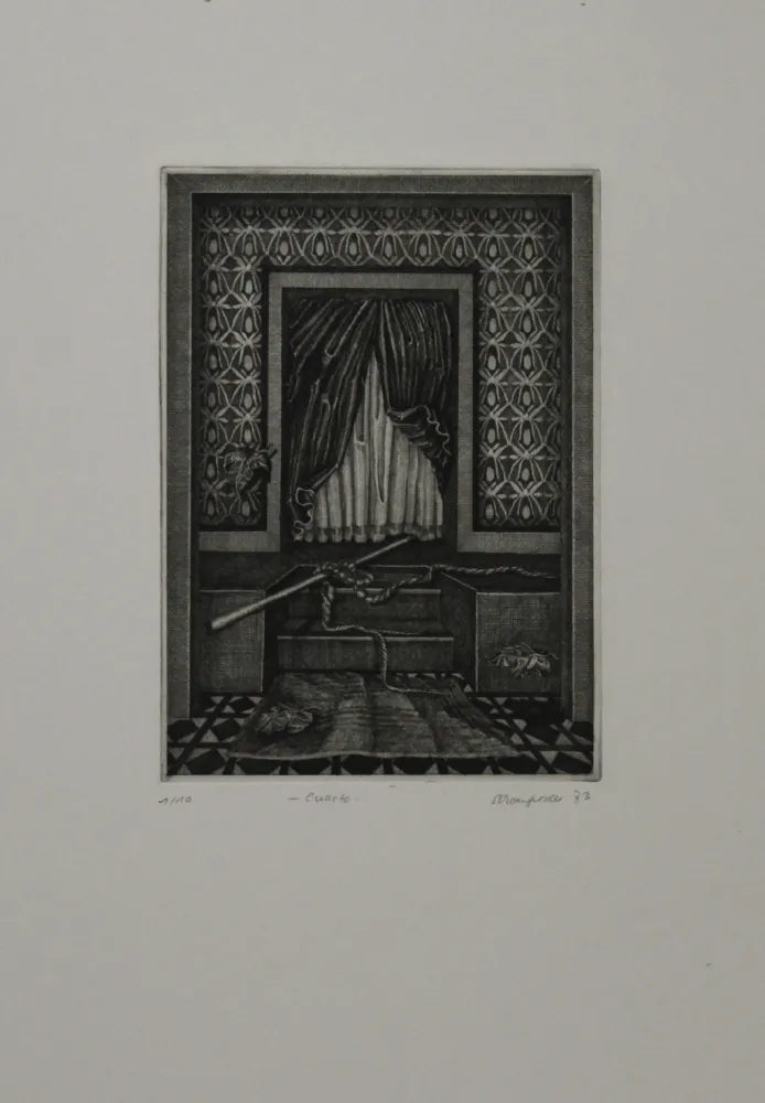 Etching And Aquatint Schoenfelder - Cuarto