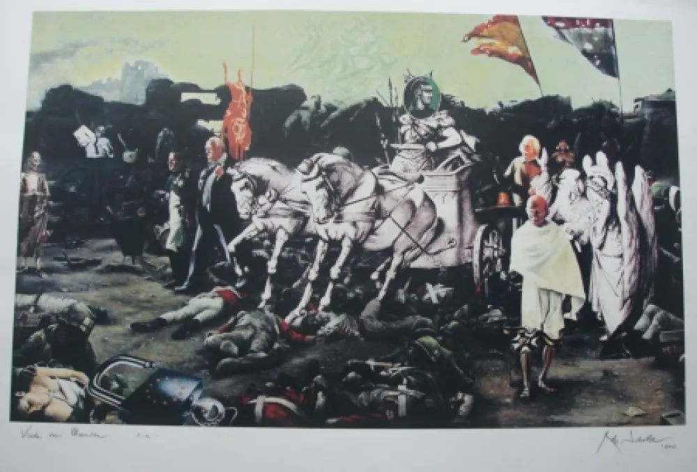 Screenprint Scholte - Peace of Munster