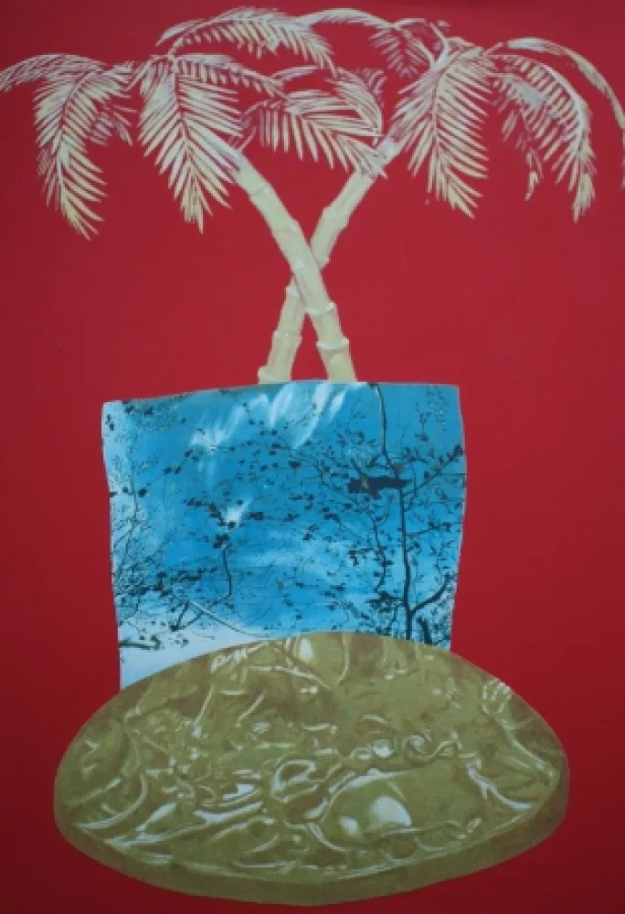 Screenprint Scholte - Waarover zal ik zingen