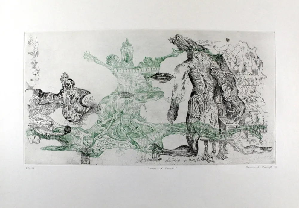 Engraving Schultze - Vereint Euch