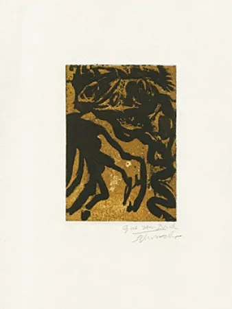 Etching And Aquatint Schumacher - 