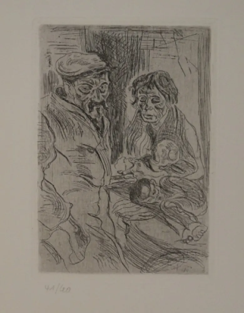 Engraving Schürch - Familie