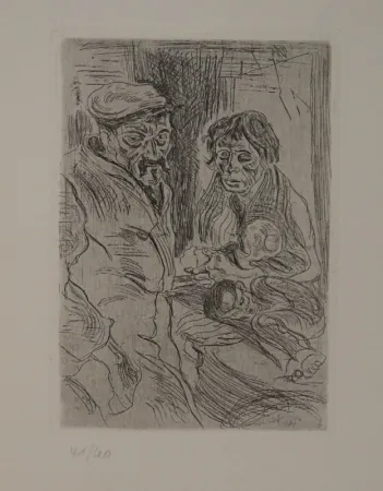 Engraving Schürch - Familie