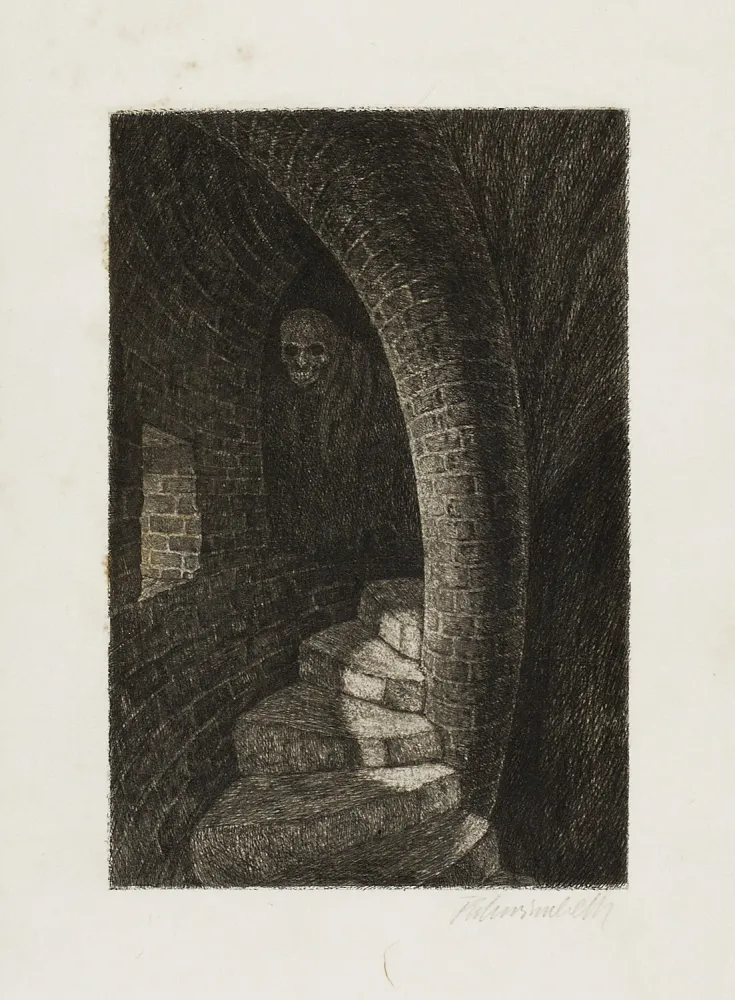 Etching Schwimbeck - Kâmarûpa I