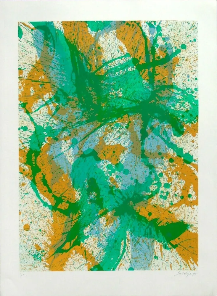 Screenprint Scialoja - Composizione