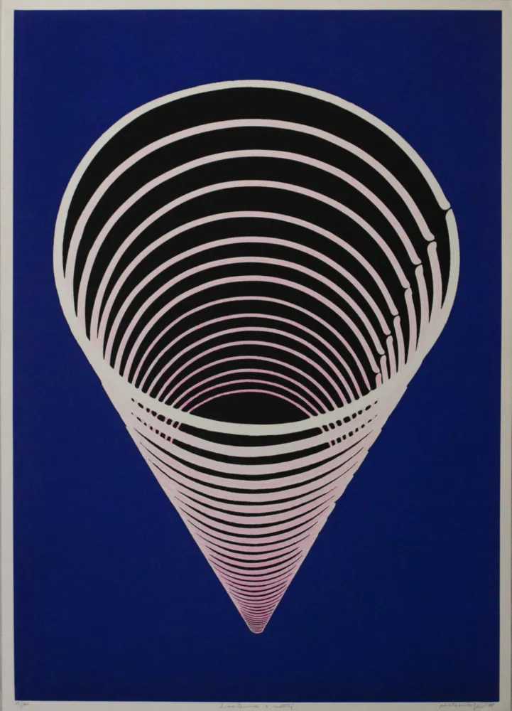 Linocut Scirpa - Untitled