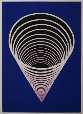 Linocut Scirpa - Untitled