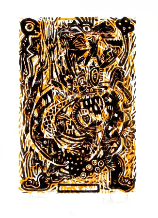 Woodcut Scott - Avec Mosa