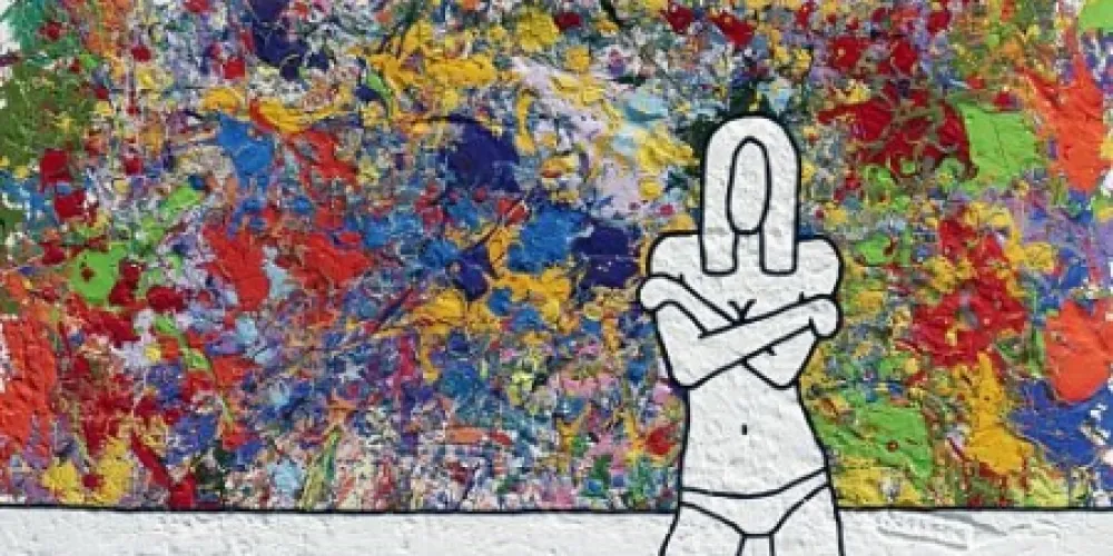 Lithograph Scott - Colourful Memories