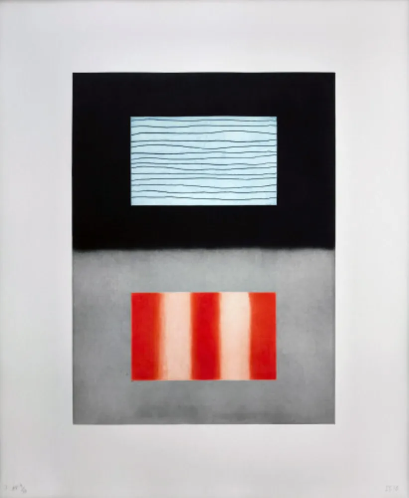 Etching And Aquatint Scully - Liliane 3