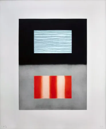 Etching And Aquatint Scully - Liliane 3