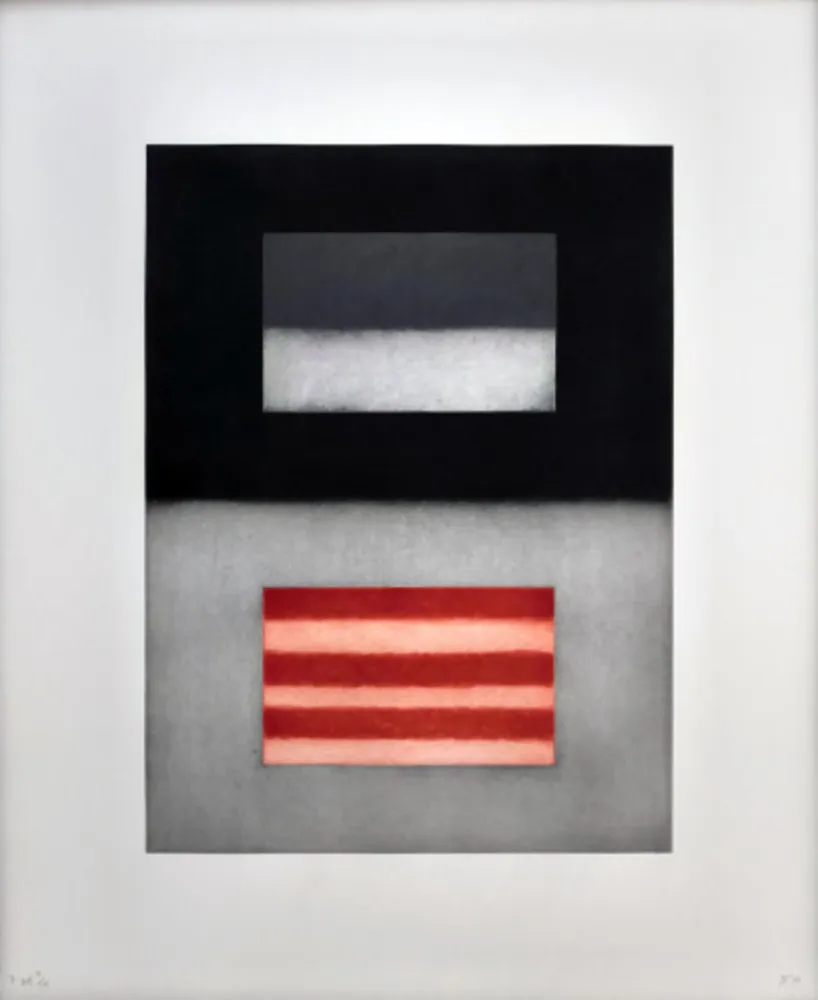 Etching And Aquatint Scully - Liliane 7