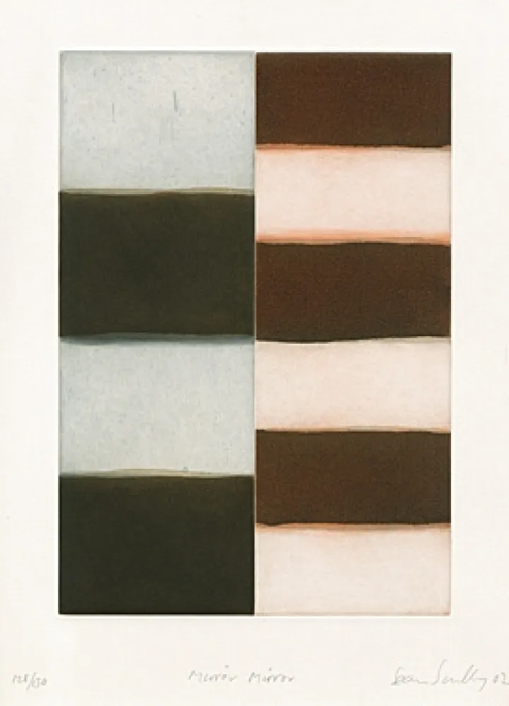 Etching And Aquatint Scully - Mirror Mirror