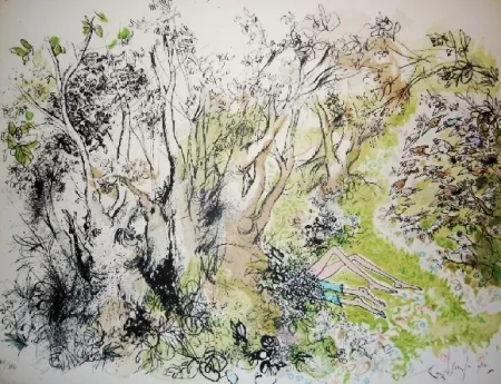 Lithograph Searle - Bliss