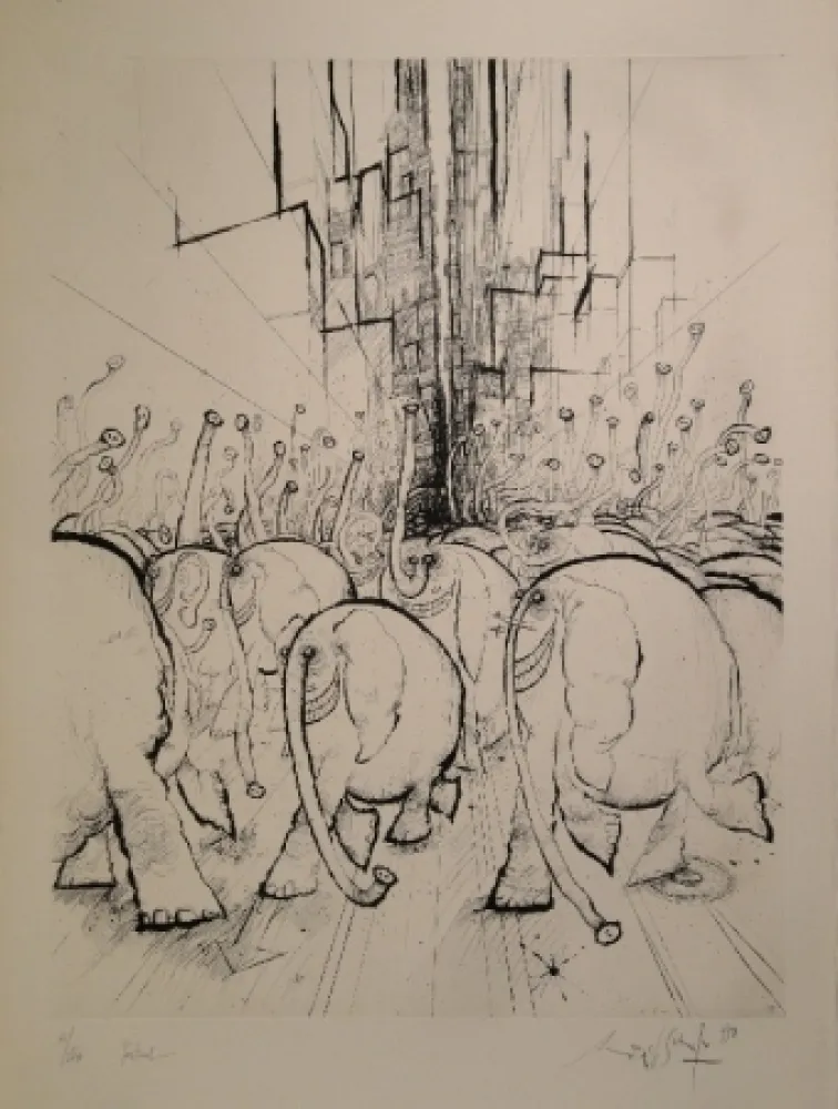 Engraving Searle - Festival