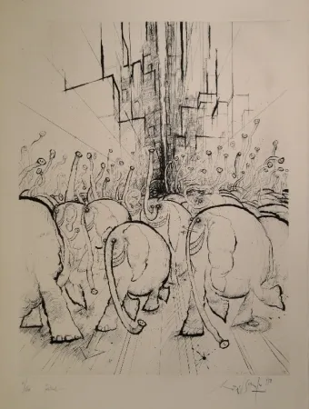 Engraving Searle - Festival