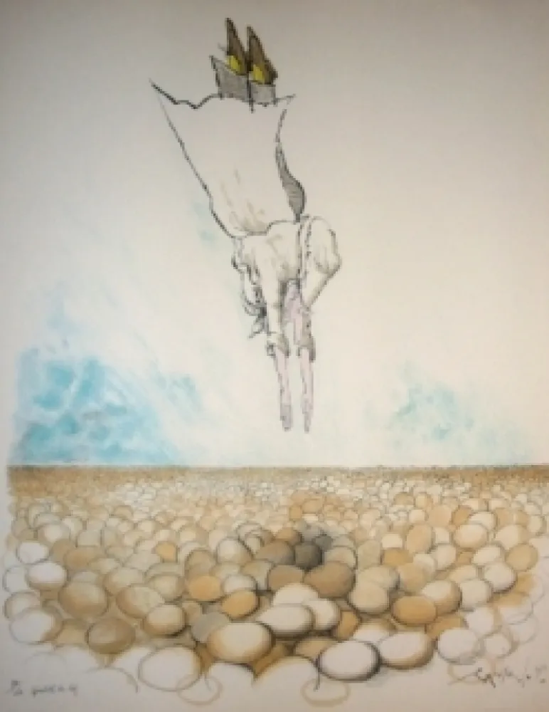 Lithograph Searle - Spécialité du chef