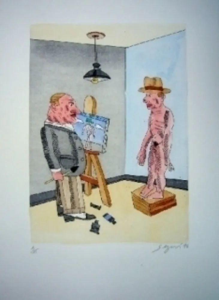 Etching Segui - Juanito 3