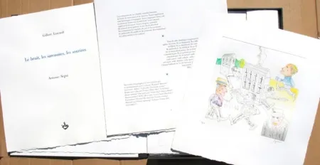 Illustrated Book Segui - LE BRUIT, LES SARCASMES, LES SOURIRES