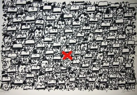 Lithograph Segui - Pour le peuple africain