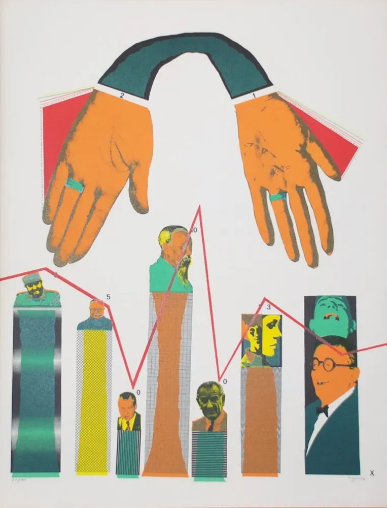 Lithograph Segui - Sans Démagogie