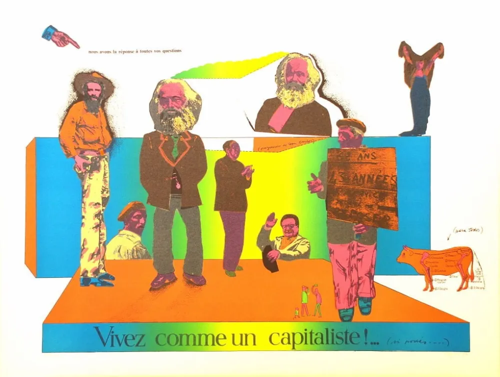 Lithograph Segui - Sans Démagogie