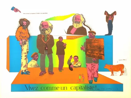 Lithograph Segui - Sans Démagogie