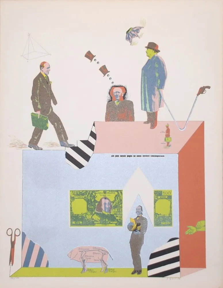 Lithograph Segui - Sans Démagogie