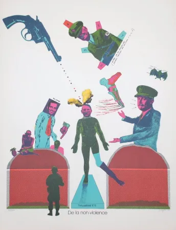 Lithograph Segui - Sans Démagogie