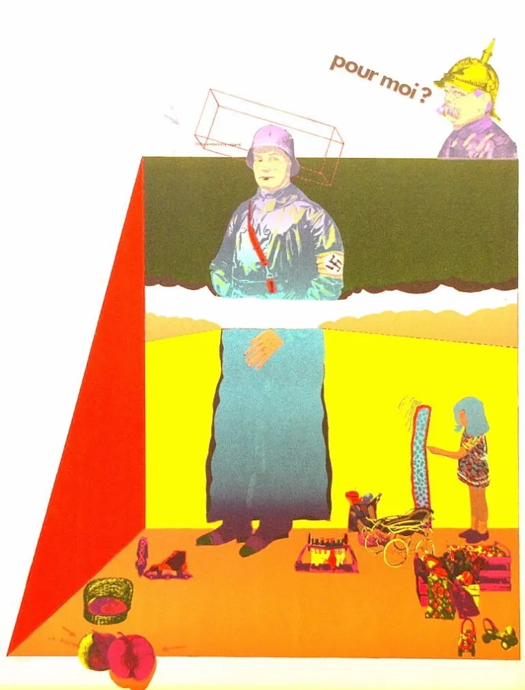 Lithograph Segui - Sans Démagogie