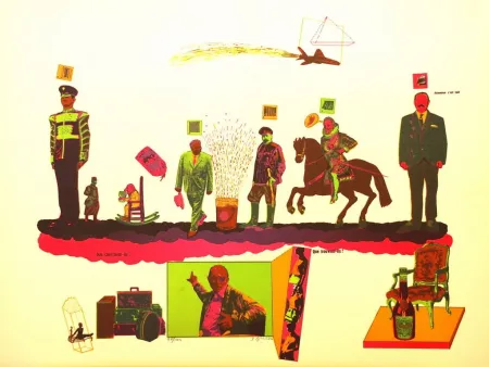 Lithograph Segui - Sans Démagogie