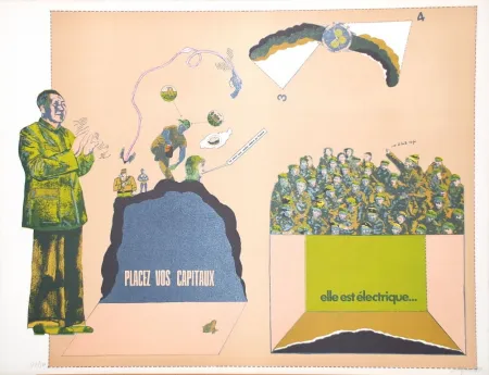 Lithograph Segui - Sans Démagogie