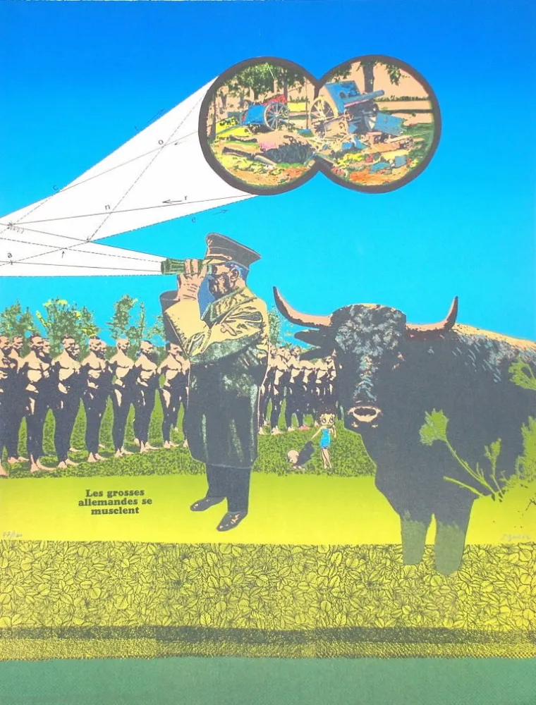 Lithograph Segui - Sans Démagogie