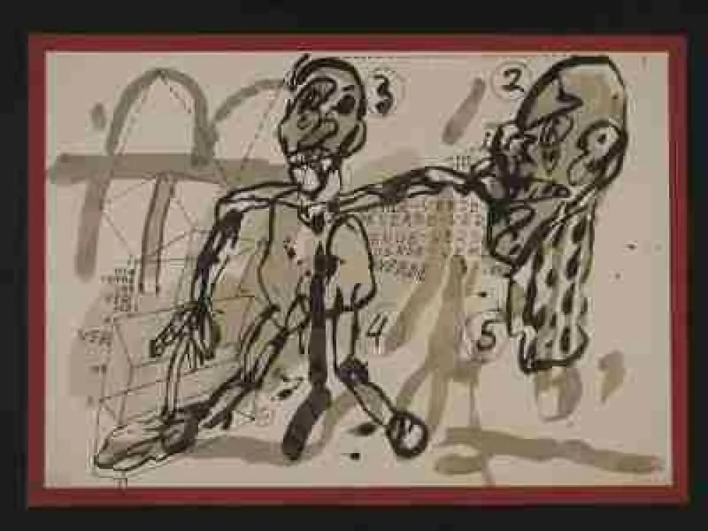 Screenprint Segui - Sans titre