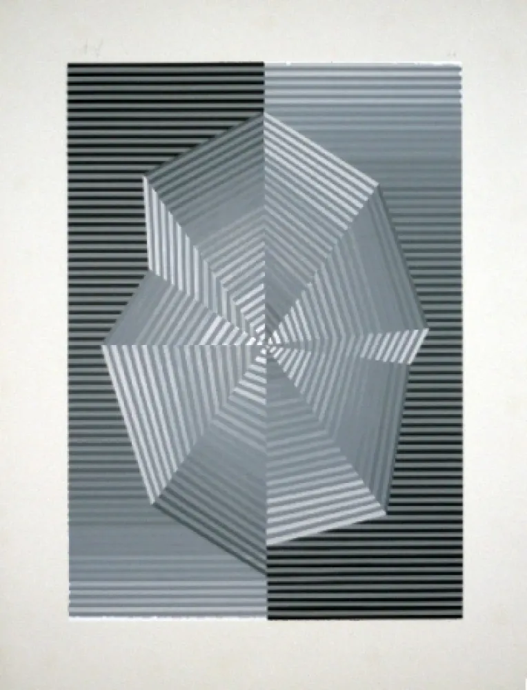 Screenprint Sempere - Composicción II