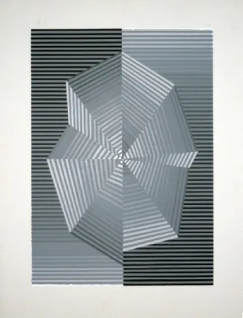 Screenprint Sempere - Composicción II