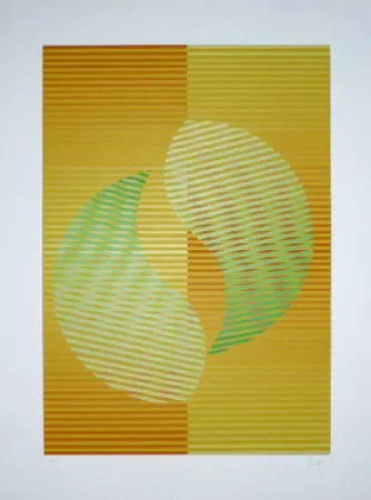 Screenprint Sempere - Composicción III