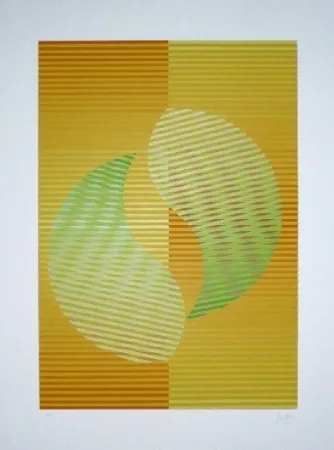 Screenprint Sempere - Composition 2