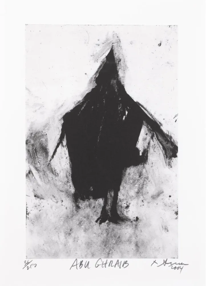 Lithograph Serra - Abu Ghraib